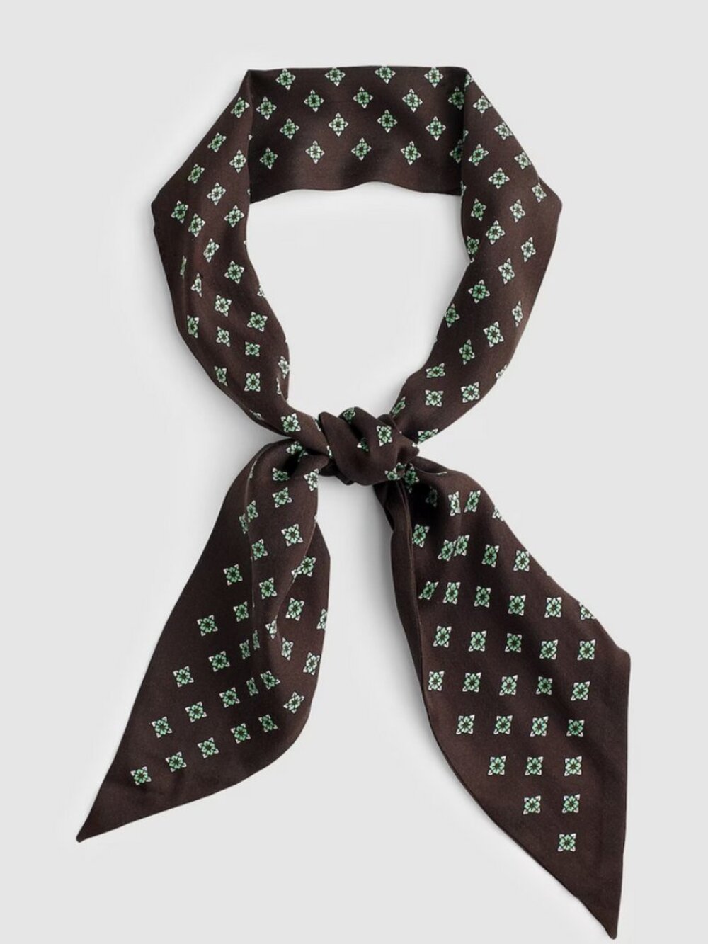 New Madewell Silk Twill Tie Molasses